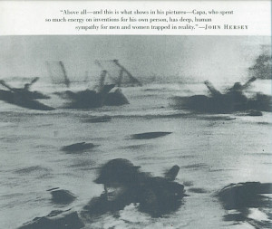 Smudgy picture of the D-Day landing at Normandy. A LIFE darkroom man ...