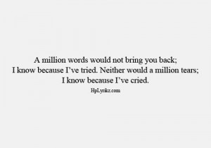 you left me forever & i dont even know why. I'll never see you again..