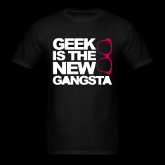 geek gangsta t shirts designed by quarantine