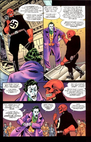 The iconic scene from the Marvel-DC crossover where the Joker turned ...