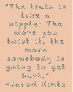 Truth is like a nipple funny facebook quote