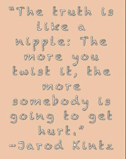 Truth is like a nipple funny facebook quote