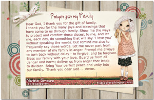 Prayer for Family