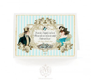 Jane Austen card, quote, anniversary, wedding, engagement, valentine ...