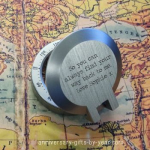 perfect anniversary gift for those that love to travel. Lots of ...