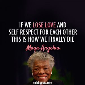 Re: Maya Angelou dies. Great Poet and school teacher