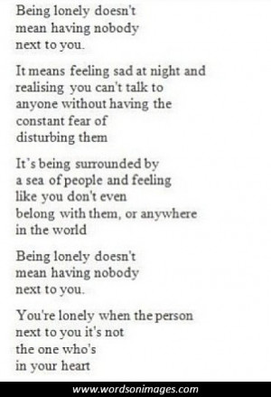 quotes about loneliness and isolation