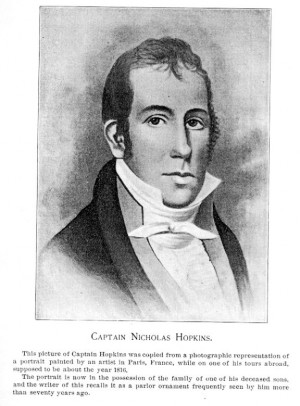 Captain Nicholas Hopkins, Providence