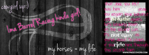 Barrel Racing Quotes Cowgirl