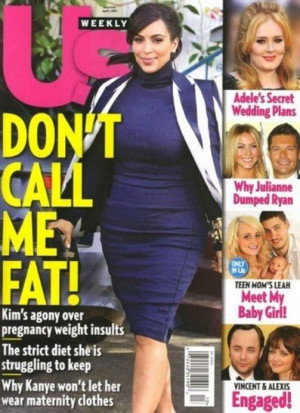 Kendall Jenner insists you stop calling Kim Kardashian fat thanks.