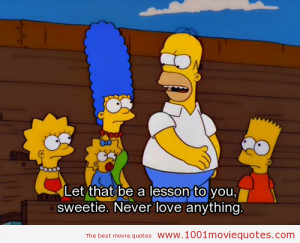 The Simpsons quote