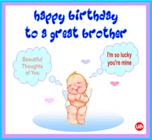 Quotes For Brother ~ Funny Birthday Quotes For Little Brother ~ Happy ...