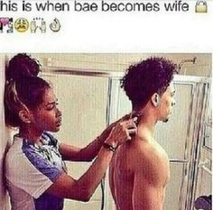 This is when bae becomes wife More