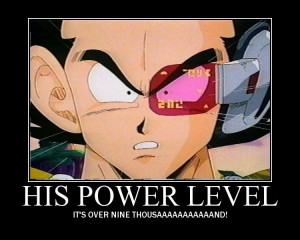 It's Over 9000!