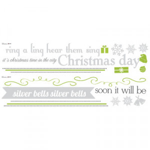 Silver Bells Quote Peel And