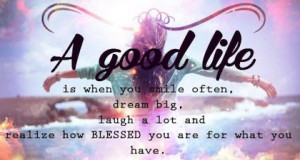 Famous Quotes Living Good Life ~ Famous Facebook Covers, Famous FB ...
