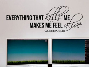 One Republic Counting Stars Lyric Inspirational by MyVinylStory, $19 ...