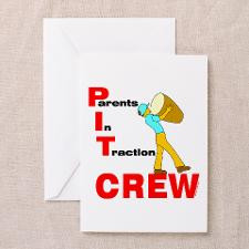 Pit Crew Band Parent Greeting Cards (Pk of 10) for