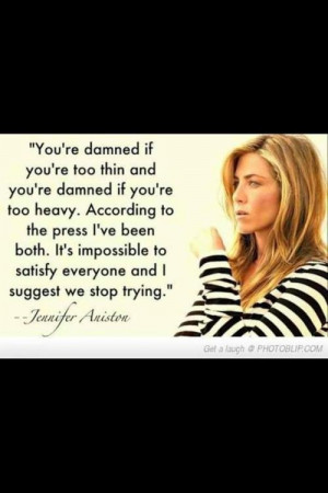 Jennifer Aniston #Truth.