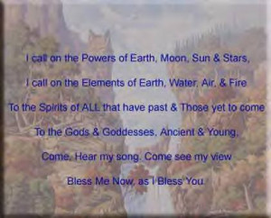 Pagan Blessing Image