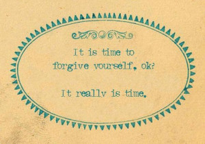 it is time to forgive
