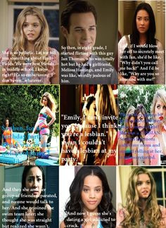 mash up of a quote from Mean Girls, with pictures and names from ...