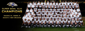 Baltimore Ravens 2012: Super Bowl XLVII Champions Team Photo Facebook ...