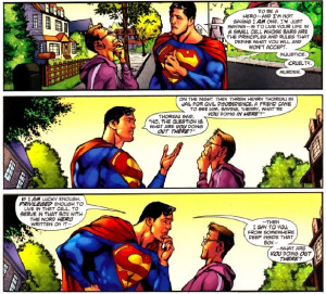 Superman Comic Quotes The construction of the comic