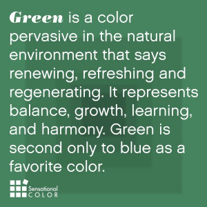 Meaning Of The Color Green - Sensational Color