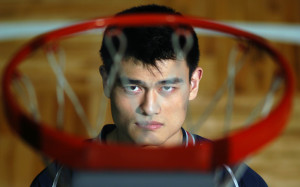 Yao Ming Rockets Basketball