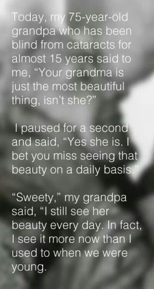 Grandpa blind