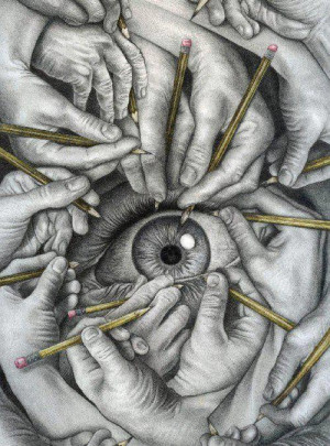 Amazing eye drawings and sketches