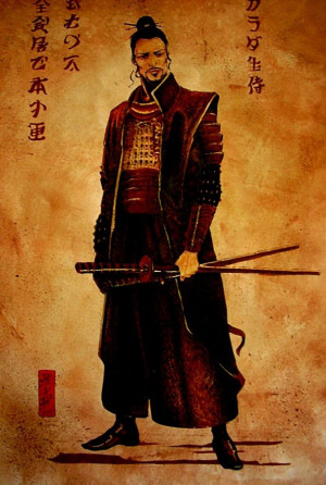 60+ Epic Samurai Artwork w/ Inspirational Miyamoto Musashi Quotes