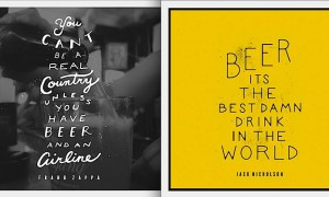 Beer Quotes – Typographic Posters Celebrating Beer’s Greatness (20 ...