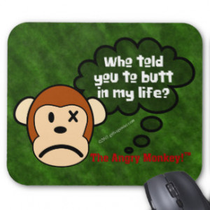 wish that you would get out of my life mouse pad