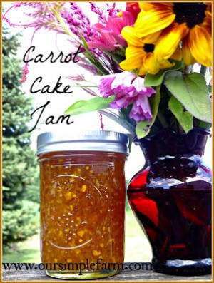 Farm: How to Can Glazed Carrots and Carrot Cake Jam: Carrot Cakes ...