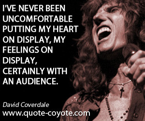 David Coverdale quotes
