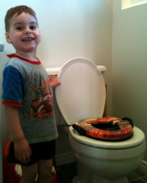 Potty Training, its a pain in EVERYONES arse... LITERALLY!