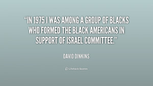 In 1975 I was among a group of blacks who formed the Black Americans ...