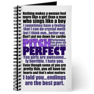 Pitch Perfect Quotes Journal