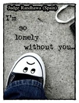 So Lonely Without You Sad Quote