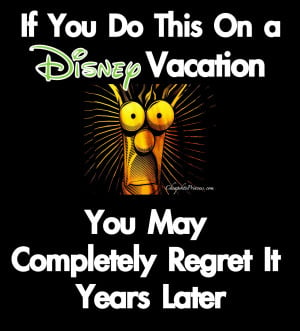 Back To Work After Vacation Quotes Disney vacation regret