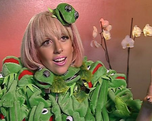 Lady Gaga Muppet Suit