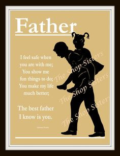 Father's Day Poem Dad father day poems, dad and daughter quotes ...