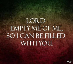 me, Lord. Sometimes the most humbling situations we must experience ...