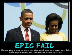 Two articles over the weekend chronicle President Obama's epic screw ...