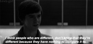 quote tv show black and white gif freddie highmore bates motel quote ...