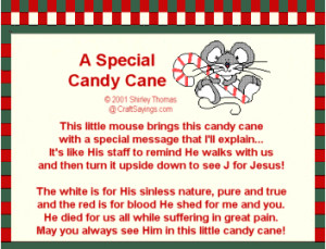 The real meaning of the candy cane: