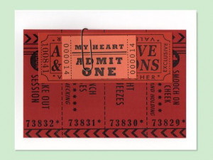 Love Ticket Card