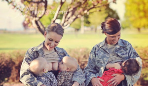 Forget Breastfeeding in Public…What About in Uniform?